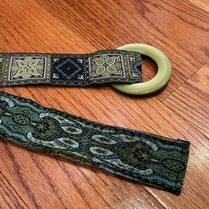 Cloth reversible handmade belt